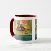 Mug Maison de Cabine A-Frame | (Devant gauche)
