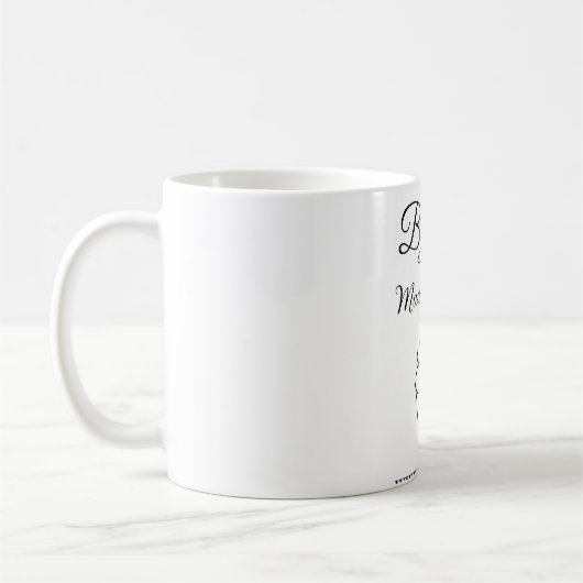 Mug Maison de café faite avec amour ajoutez le texte d (Gauche)