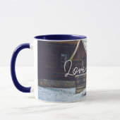 Mug Maison de campagne dans la neige (Gauche)