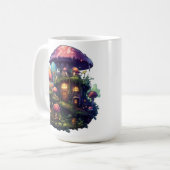 Mug Maison de champignons magiques (Devant gauche)