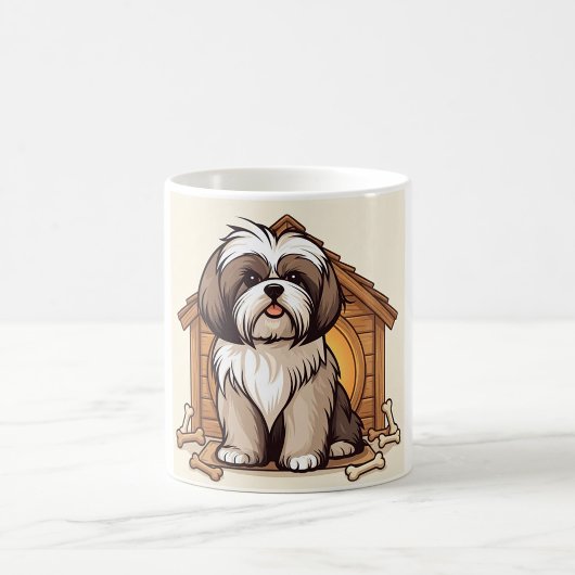 Mug Maison de chien Shih Tzu 