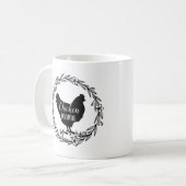 Mug Maison de ferme moderne Chicken Mama (Devant gauche)