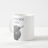 Mug Maison de ferme personnalisée Cabine Lodge Highlan (Devant gauche)
