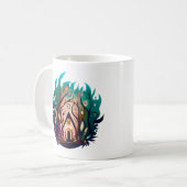 Mug Maison de la forêt naturelle enchantée (Devant gauche)