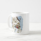 Mug Maison de Noël de Hérisson (Devant gauche)