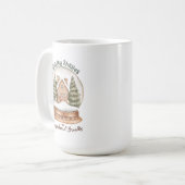 Mug Maison de pain d'épice Noël Globe des neiges (Devant gauche)