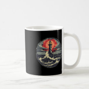 Mug Maison de phare bord de mer Maison Voile Bateau Me