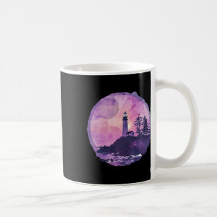 Mug Maison de phare Maison au bord de la mer Voile Bat
