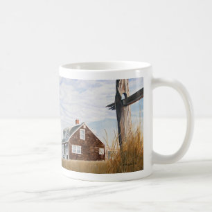 Mug Maison de plage au lever du soleil