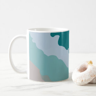 Mug Maison de plage océanique