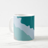 Mug Maison de plage océanique (Devant gauche)
