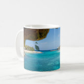 Mug Maison de plage Retro (Devant gauche)
