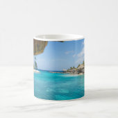 Mug Maison de plage Retro (Centre)