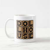 Mug Maison de poupée, Maison pour poupées (Gauche)