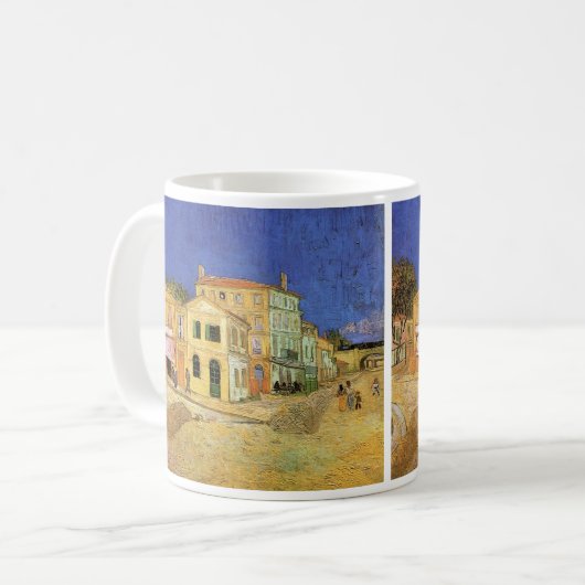 Mug Maison de Vincent à Arles par Vincent van Gogh (Devant gauche)