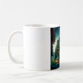 Mug Maison des Émoticônes Heureux (Gauche)