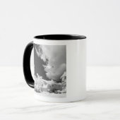 Mug Maison des Keys de Floride et ses palmiers, États- (Devant gauche)