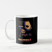 Mug Maison d'Halloween et Masque (Gauche)