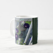 Mug Maison d'oiseau avec volubilis (Devant gauche)