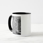 Mug Maison d'oiseau dans le jardin (Devant gauche)