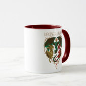 Mug Maison du Dragon | Bouclier dragon (Devant droit)