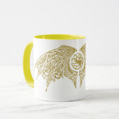 Mug MAISON DU DRAGON | Cimier Targaryen ailé (Devant gauche)