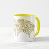 Mug MAISON DU DRAGON | Cimier Targaryen ailé (Devant droit)