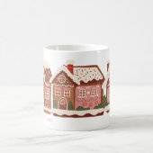 Mug Maison en pain d'épice Joyeux Noël moderne (Centre)