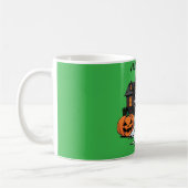 Mug Maison fantôme Halloween, citrouilles, sorcière, c (Gauche)