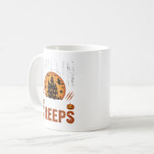 Mug Maison hantée de Halloween en train de se détendre (Devant gauche)