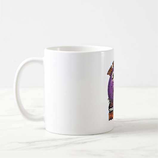 Mug Maison hantée de Halloween la plus effrayante Sorc (Gauche)