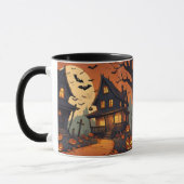 Mug Maison hantée d'Halloween (Gauche)