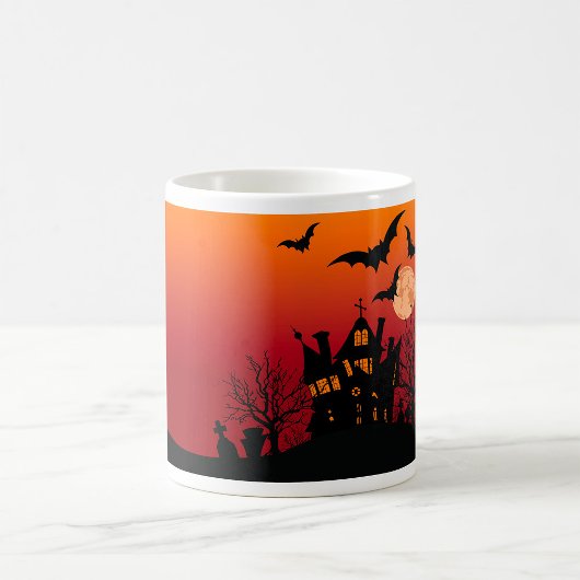 Mug Maison Hantée éffrayante Halloween nuit
