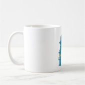 Mug Maison Hantée Fantôme de Halloween Épouvantable (Gauche)