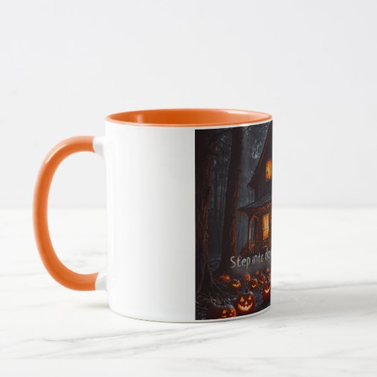 Mug Maison hantée - Halloween (Gauche)