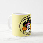 Mug maison hantée, Halloween, designs éffrayants, fant (Devant gauche)