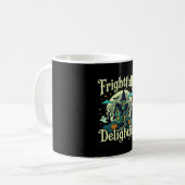 Mug Maison Hantée Halloween Effroyablement Délicieuse (Devant gauche)