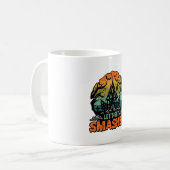 Mug Maison Hantée Halloween Faisons Nous Éclater Couch (Devant gauche)