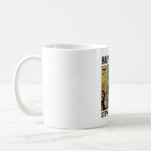 Mug Maison Hantée Halloween Gravure Vintage Épouvantab