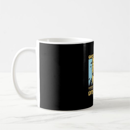 Mug Maison Hantée Halloween Sorcière Chouette Arrivée (Gauche)