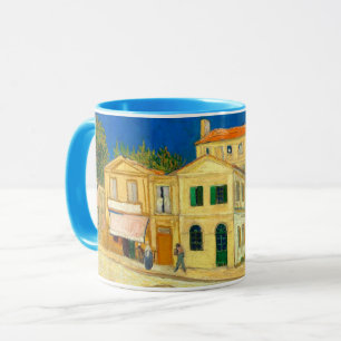 Mug Maison jaune (1888) Paysage de Vincent Van Gogh