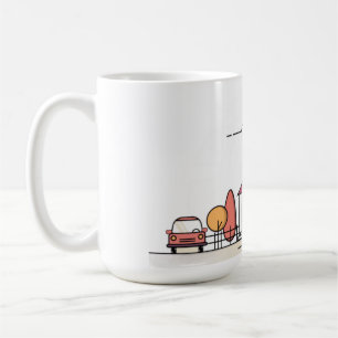 Mug maison, maison, bâtiment