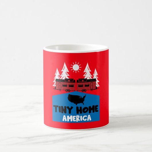 Mug Maison minuscule Amérique (Centre)