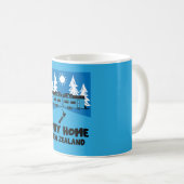 Mug Maison minuscule Nouvelle-Zélande (Devant droit)