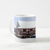 Mug Maison nautique du lac Snowy Maligne (Devant gauche)
