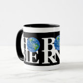 Mug MAISON NÉ AMOUR Terre 11oz (Devant gauche)