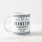 Mug Maison Rustique moderne | Marine White (Gauche)