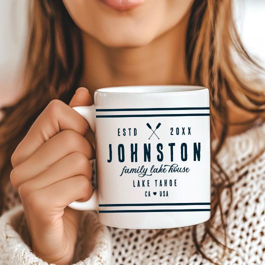 Mug Maison Rustique moderne | Marine White