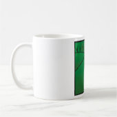 Mug Maison sur une colline verte (Gauche)