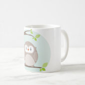 Mug MAISON SWEET HOME :: Chouette dans un arbre 1 (Devant droit)